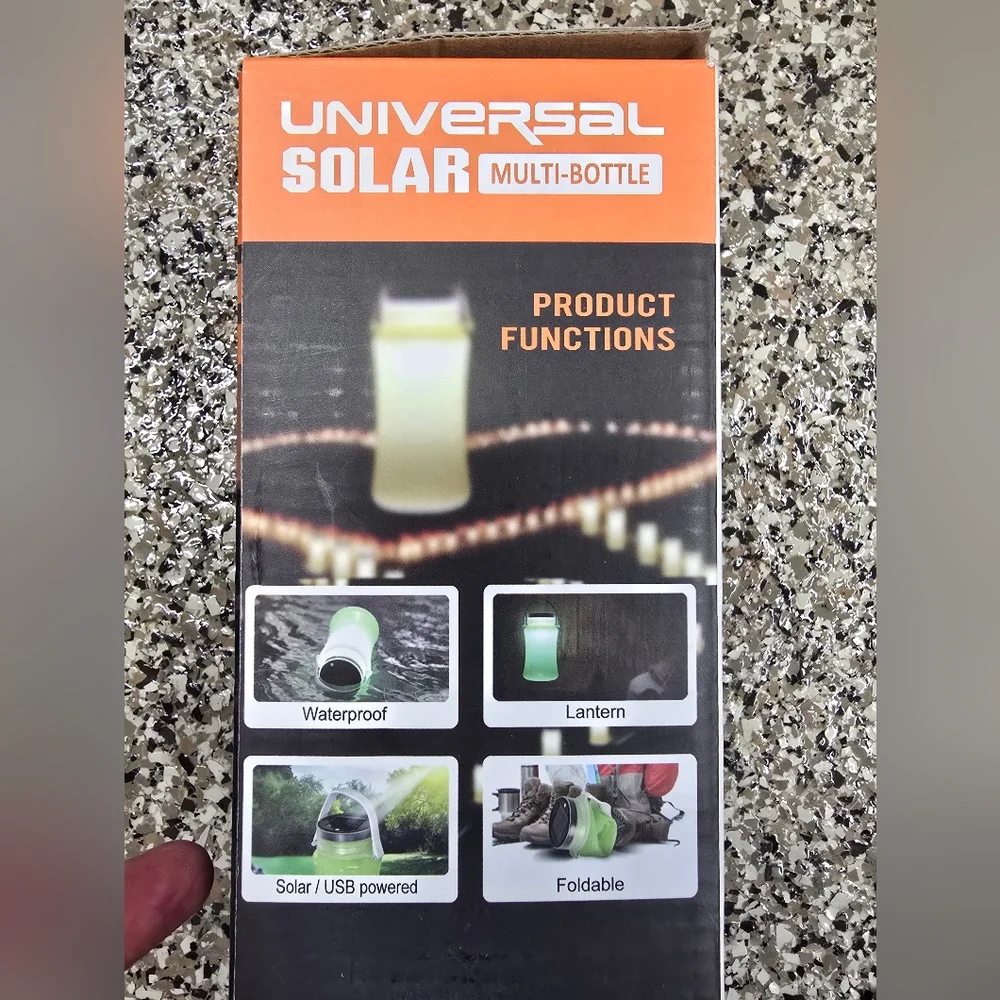 Universal Solar-Powered Waterproof/Floating  Container Light - Picture 3 of 4